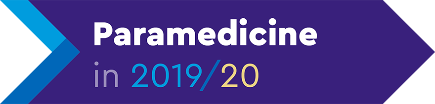 Paramedicine in 2019/20